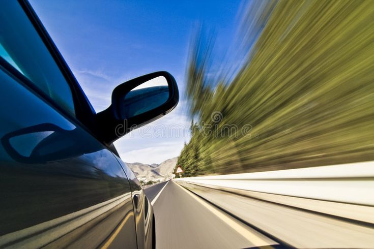 driving at high speeds