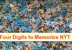 Four Digits to Memorize (NYT), Benefits and Applications