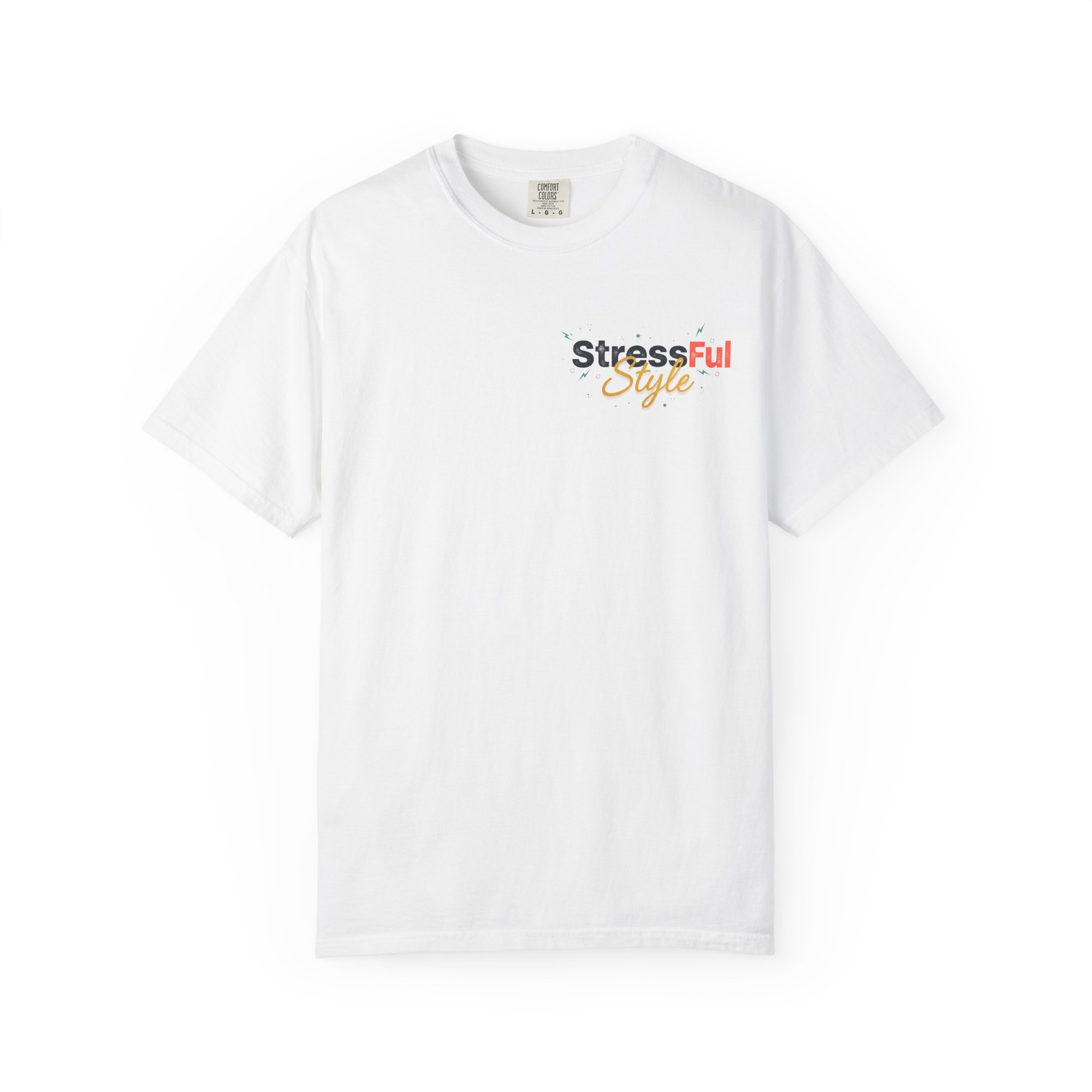 StressFul Style T‑Shirt — Retro Script Graphic Tee