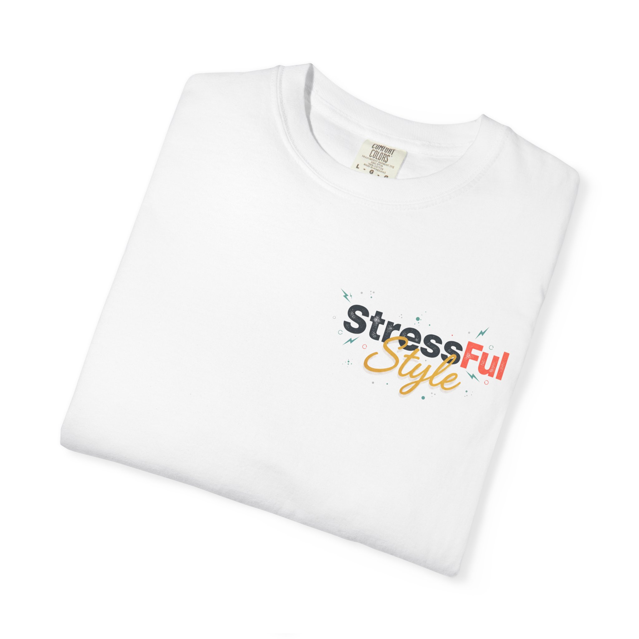 StressFul Style T‑Shirt — Retro Script Graphic Tee - Image 3