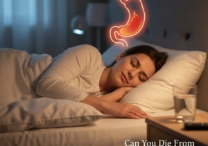 can you die from acid reflux in your sleep