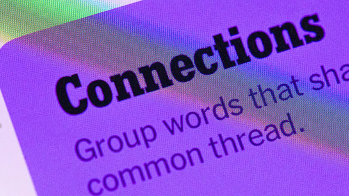 NYT Connections Hint Answer Today