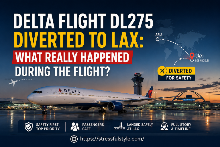 Delta Flight DL275 Diverted to LAX